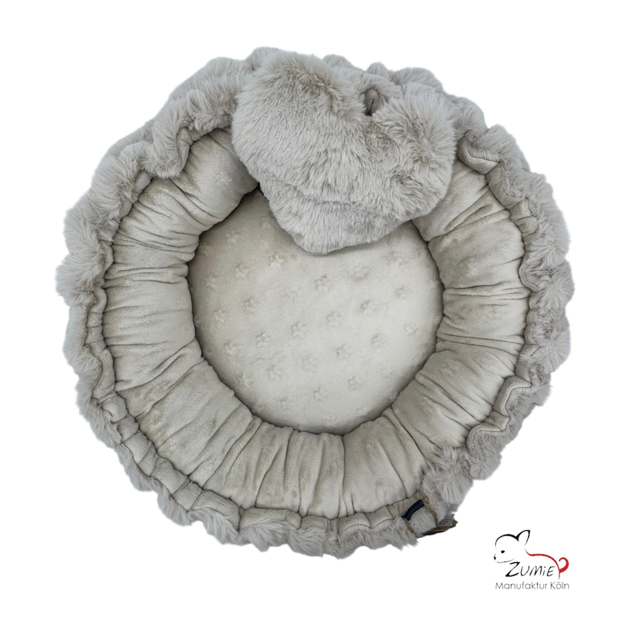 Pompeux Rundbett Gr.S, kleine Hunde-/ Welpen, Farbe Beige