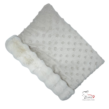 ZUMiE Kuschelsack Pompeux Gr.S, Herbst / Winter, Farbe Sahne