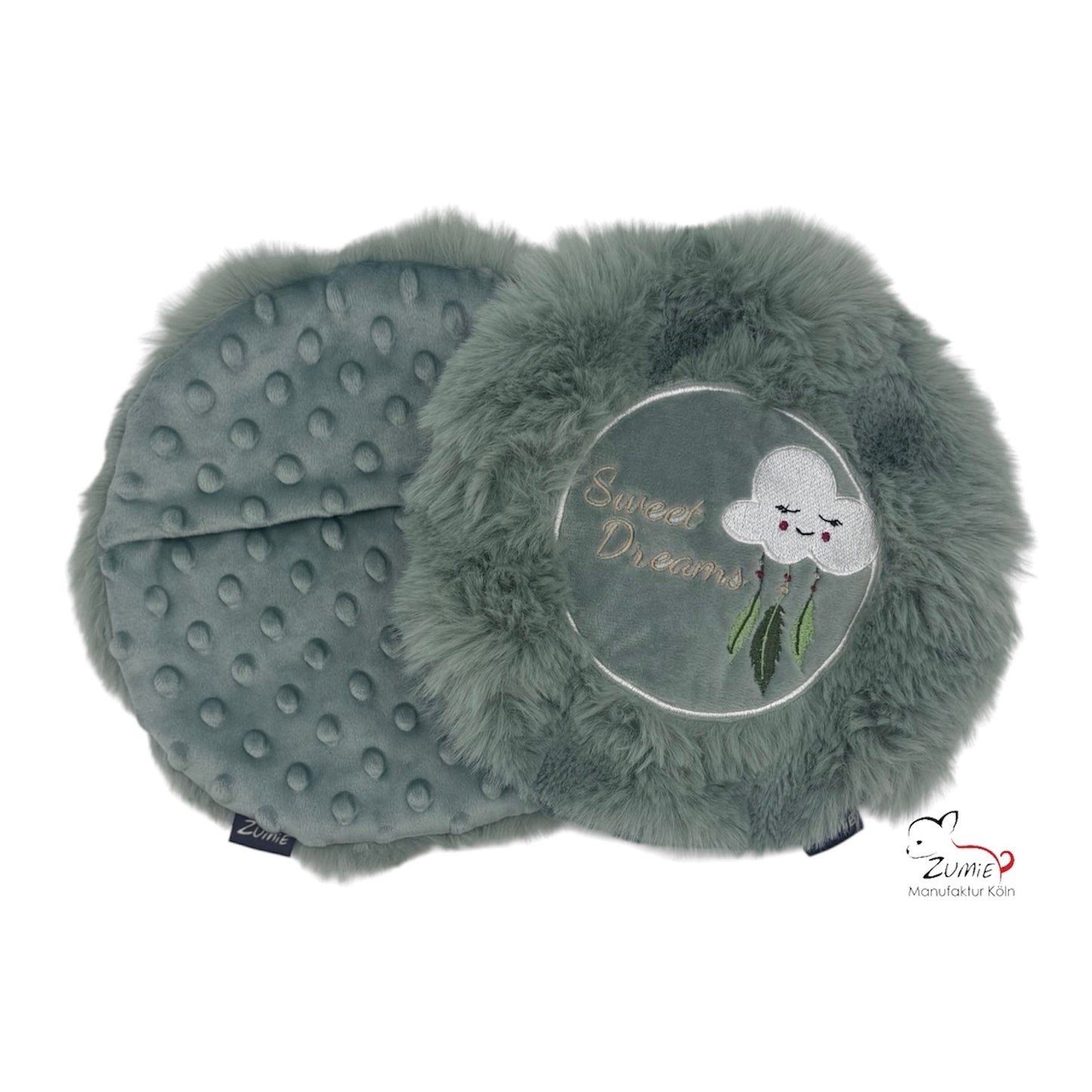 Kuscheliger Wärmekissen-Bezug für Deinen SnuggleSafe, Farbe Dusty Salbei