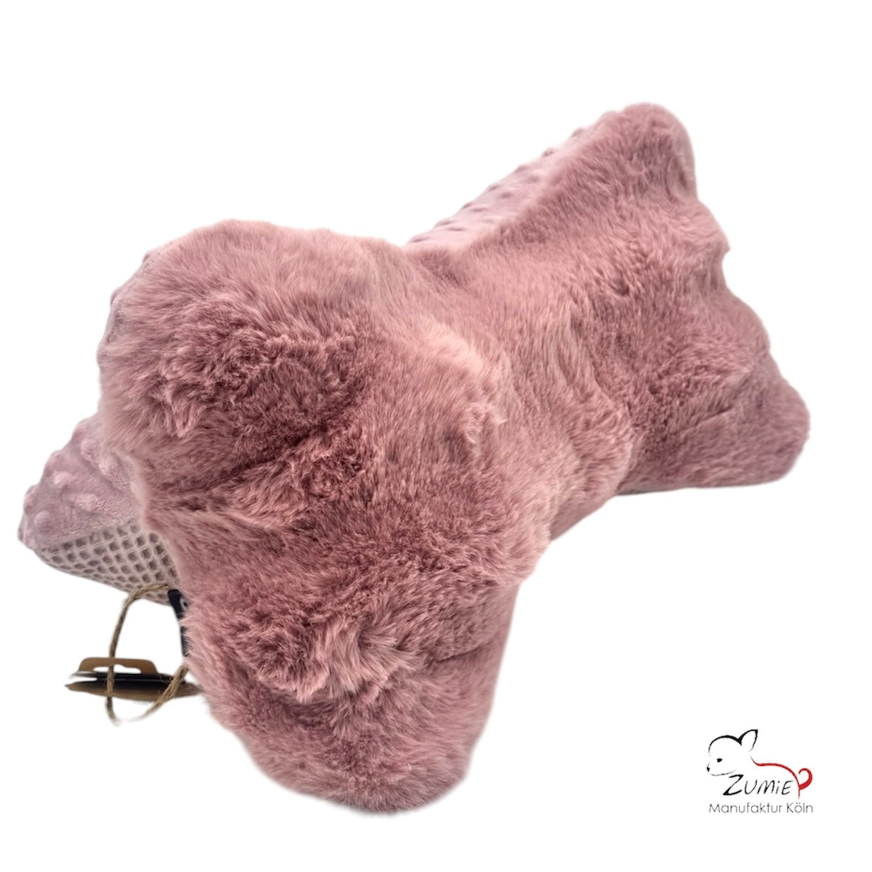 ZUMiE Leseknochen Kollektion Pompeux, Bestickung "Chillout Zone", Farbe Dusty Rosa