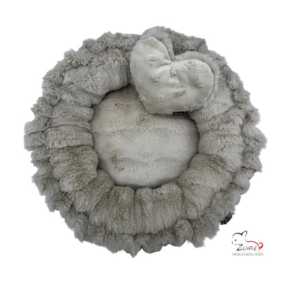 Pompeux Rundbett Gr.S, kleine Hunde-/ Welpen, Farbe Beige
