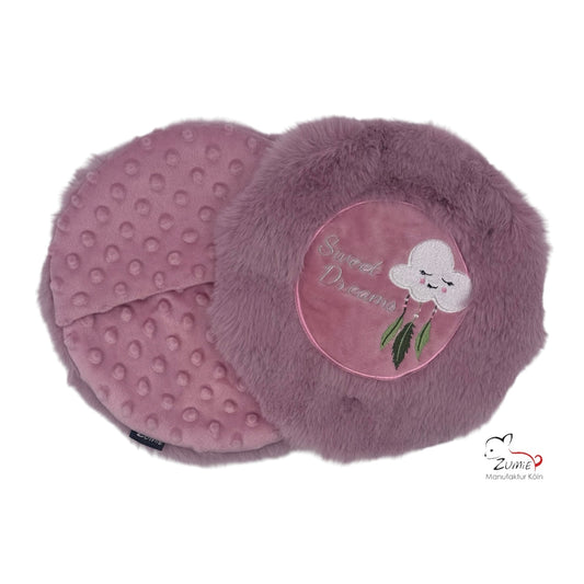Kuscheliger Wärmekissen-Bezug für Deinen SnuggleSafe, Farbe Dusty Rosa