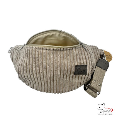ZUMiE Crossbody Bag Gr.XL / Gassitasche, Farbe Beige