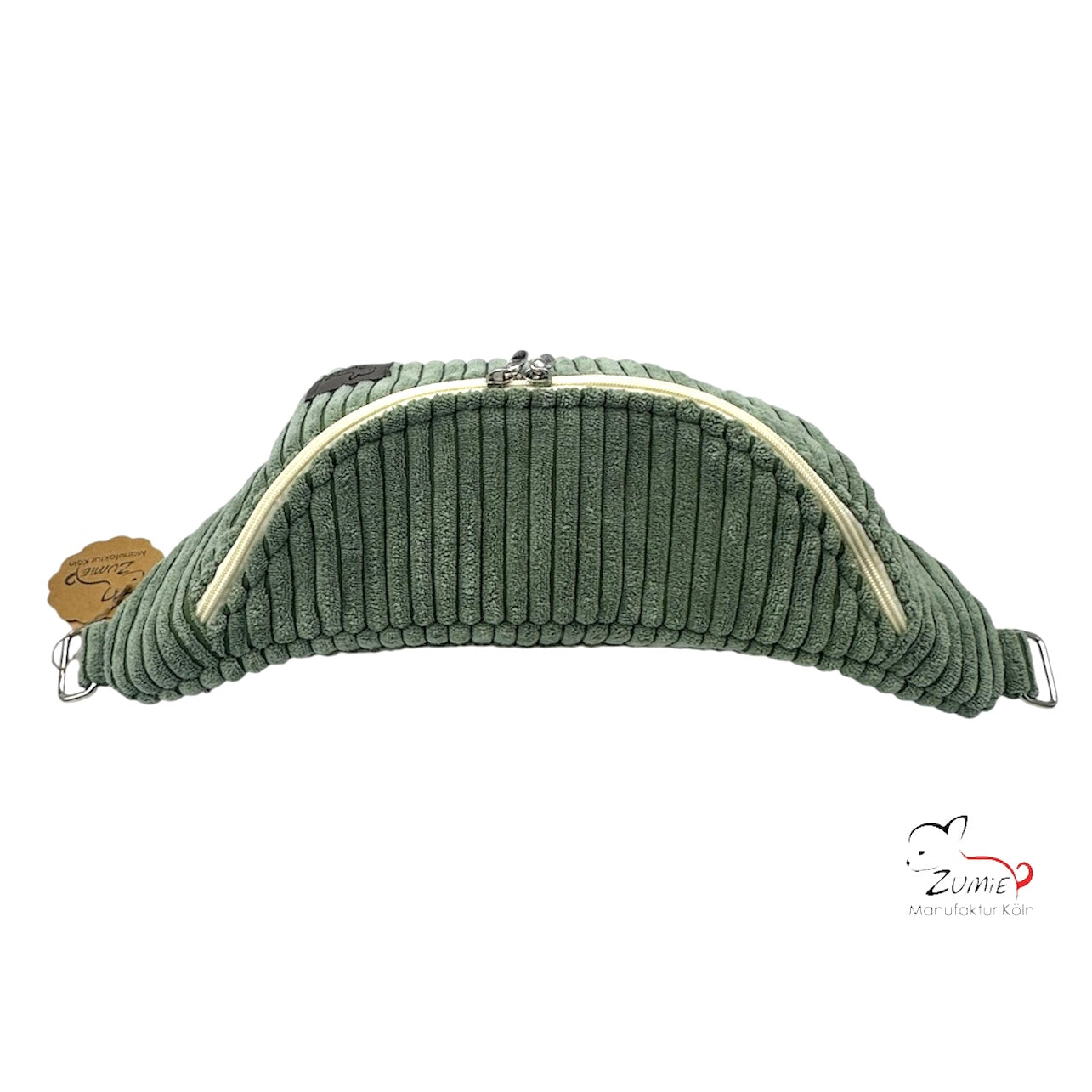ZUMiE Crossbody Bag Gr.XL / Gassitasche, Farbe Salbei