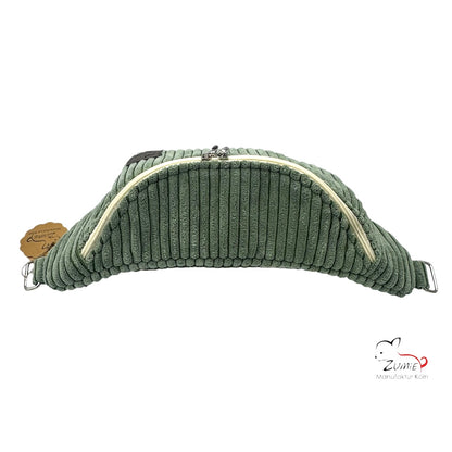 ZUMiE Crossbody Bag Gr.XL / Gassitasche, Farbe Salbei