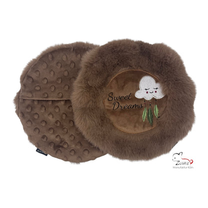 Kuscheliger Wärmekissen-Bezug für Deinen SnuggleSafe, Farbe Braun