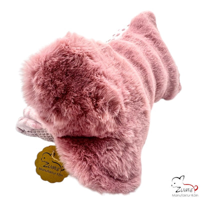 ZUMiE Leseknochen Kollektion Pompeux, Bestickung "Lieblingsmensch", Farbe Dusty Rosa