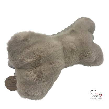 ZUMiE Leseknochen Kollektion Pompeux, Bestickung "Ankerplatz", Farbe Beige