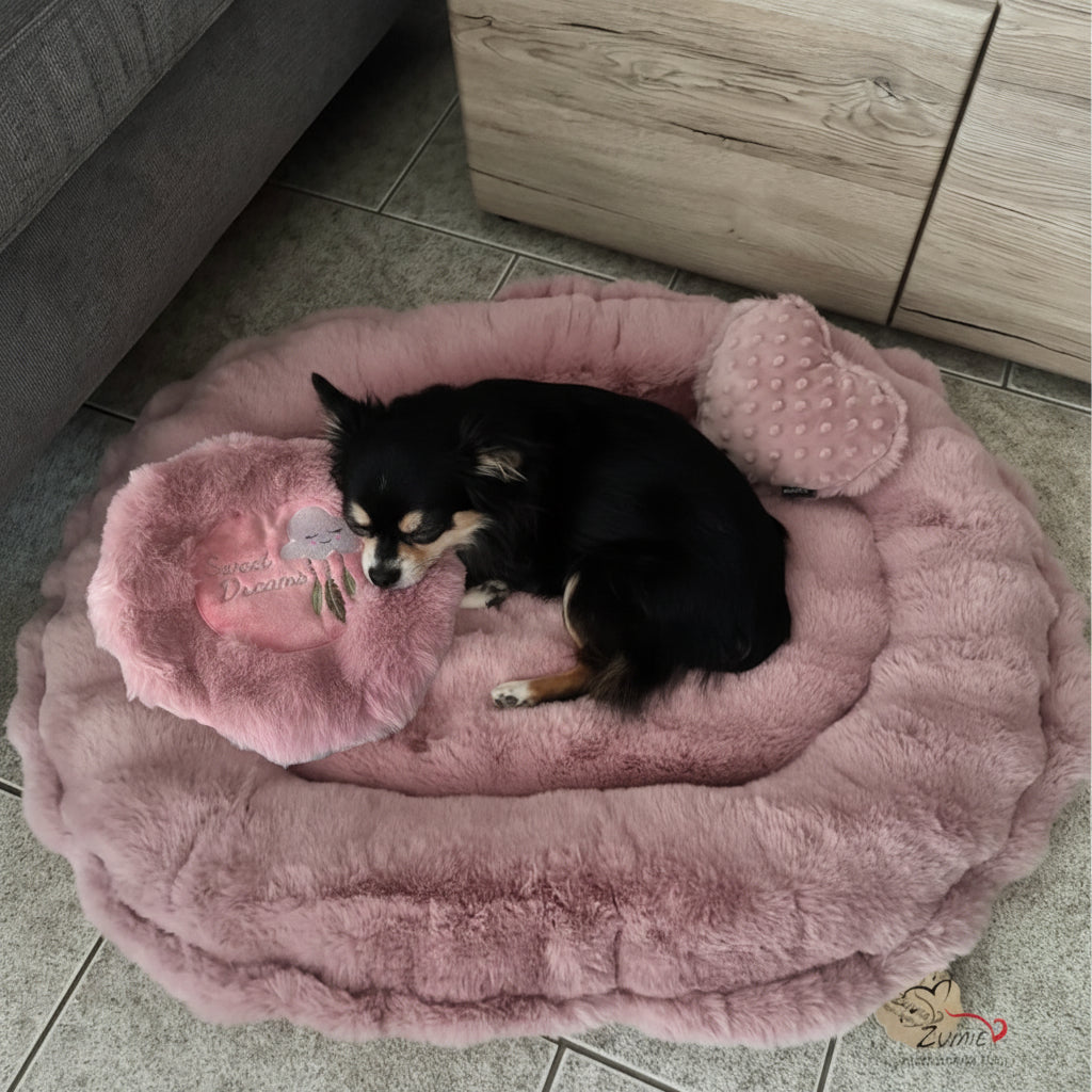 Kuscheliger Wärmekissen-Bezug für Deinen SnuggleSafe, Farbe Dusty Rosa